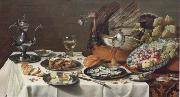 Pieter Claesz, Style life with turkey